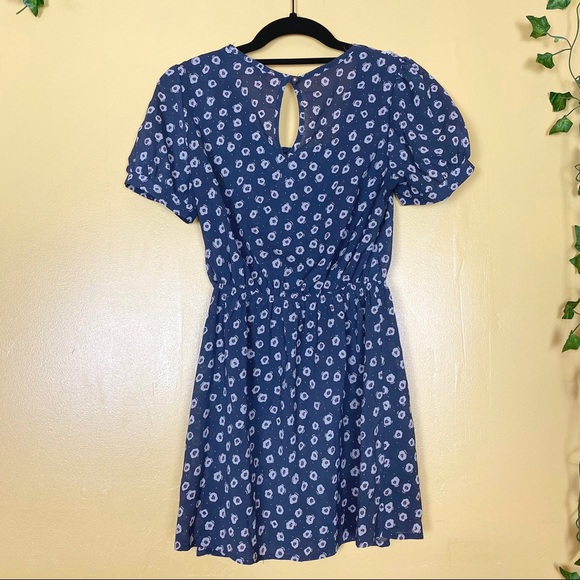 Peppermint Floral Print Boho Mini dress - Size S - Picture 2 of 8